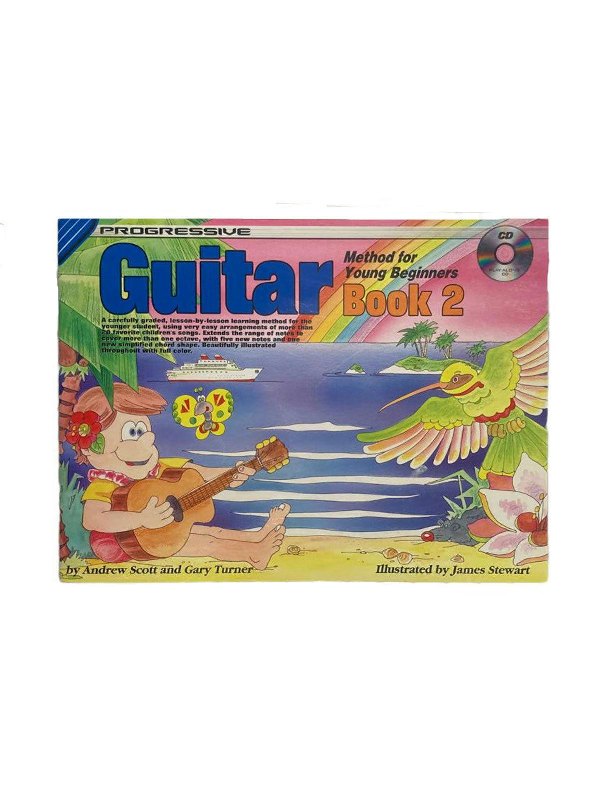 Guitar method for store young beginners